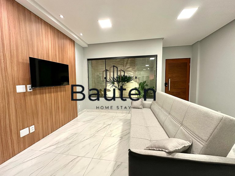 Apartamento Moderno Confortável 2 Quartos com Suíte
