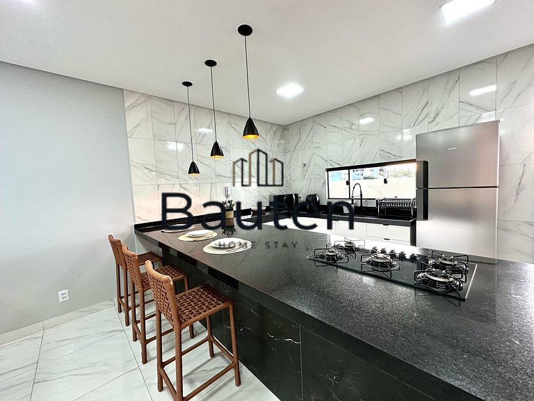 Apartamento Moderno Confortável 2 Quartos com Suíte