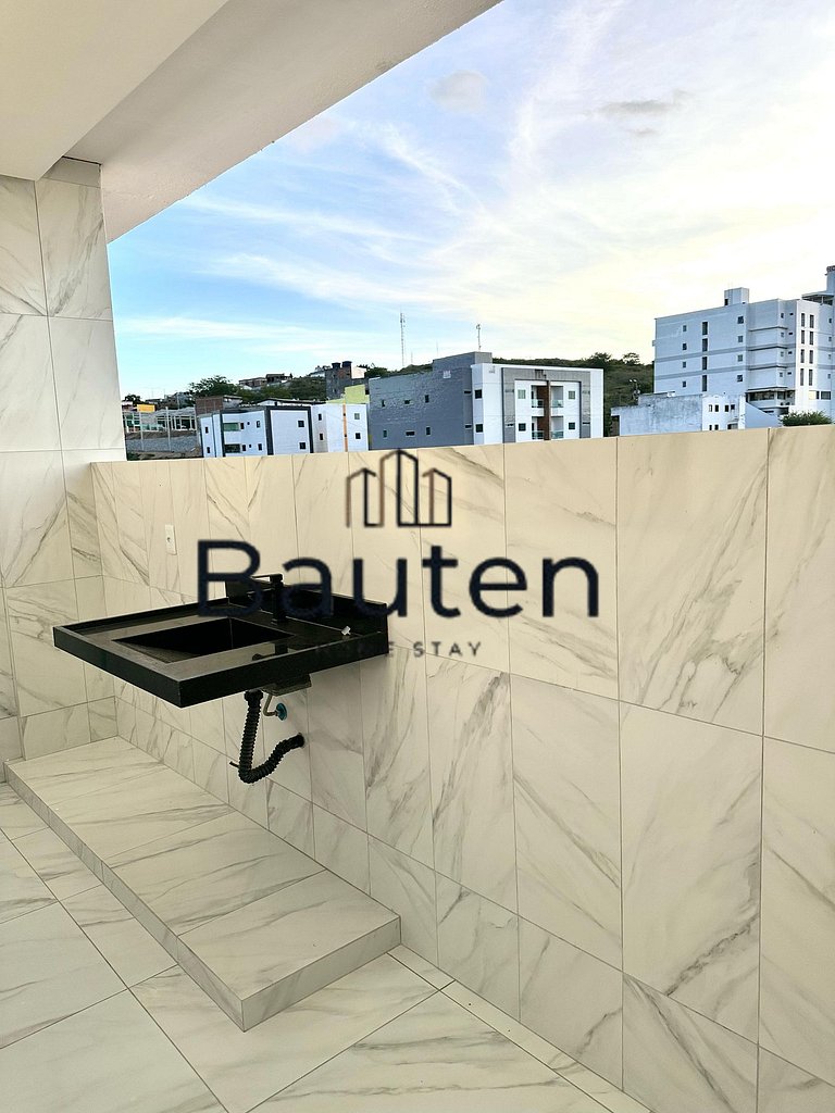 Apartamento Moderno Confortável 2 Quartos com Suíte
