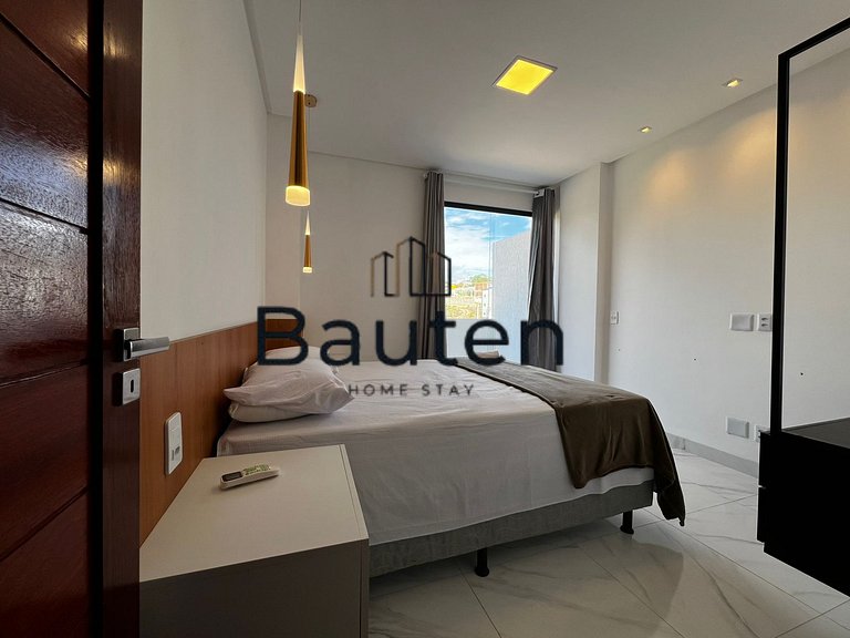 Apartamento Moderno Confortável 2 Quartos com Suíte