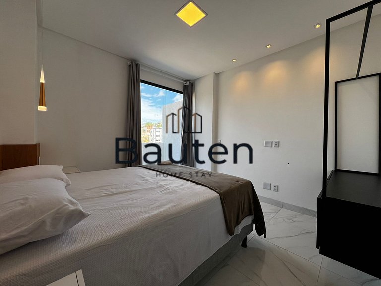 Apartamento Moderno Confortável 2 Quartos com Suíte