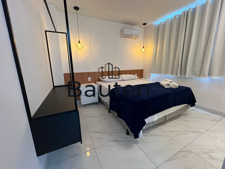 Apartamento Moderno Confortável 2 Quartos com Suíte