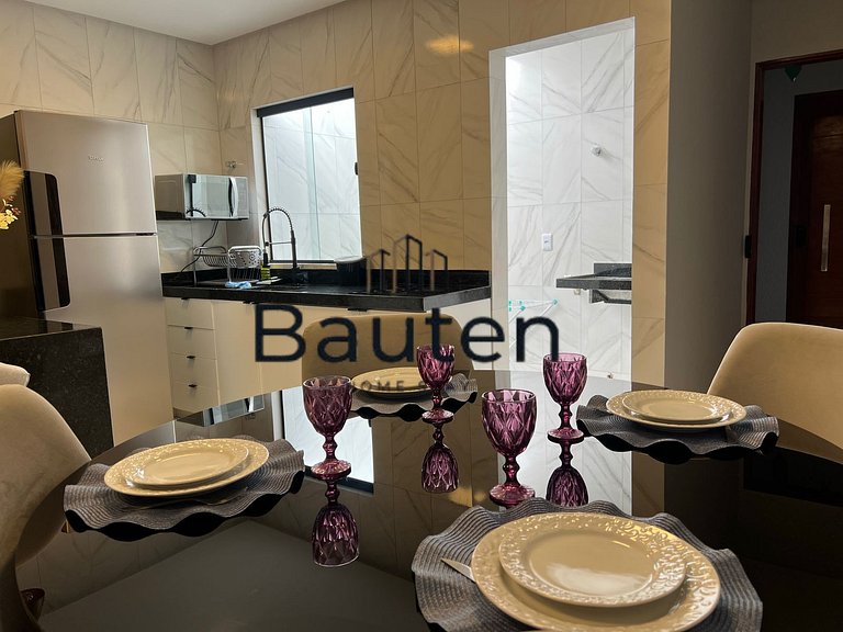 Apartamento Moderno Confortável 2 Quartos com Suíte Proximo