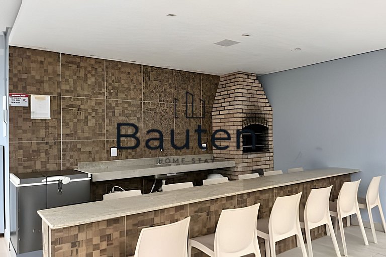 Apartamento Aconchegante com 2 Quartos Do lado do Shopping e