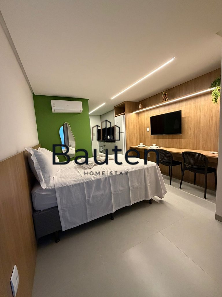 Studio Moderno | Próximo ao Shopping Pátio & Feira