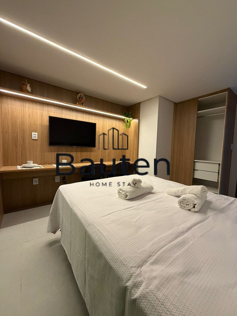 Studio Moderno | Próximo ao Shopping Pátio & Feira