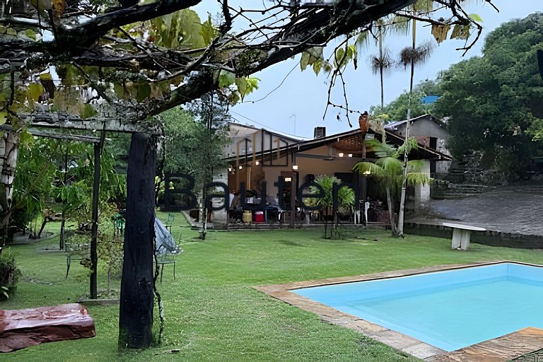 Lazer e tranquilidade na serra