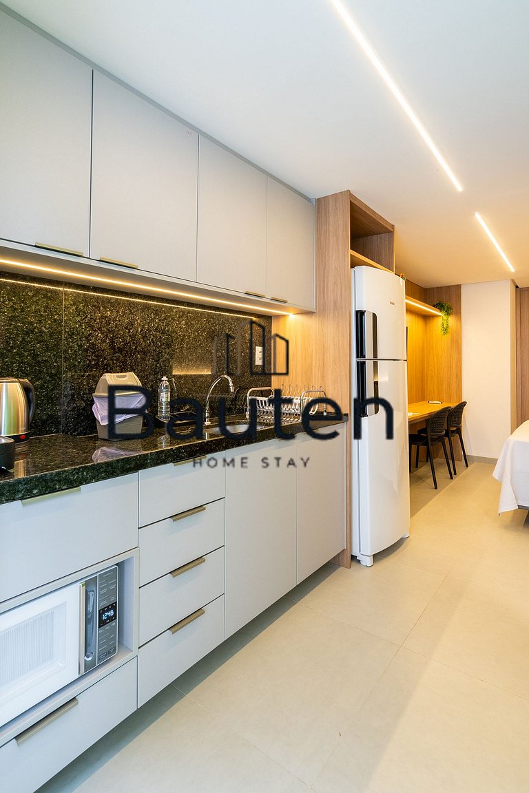 Studio Moderno | Próximo ao Shopping Pátio & Feira
