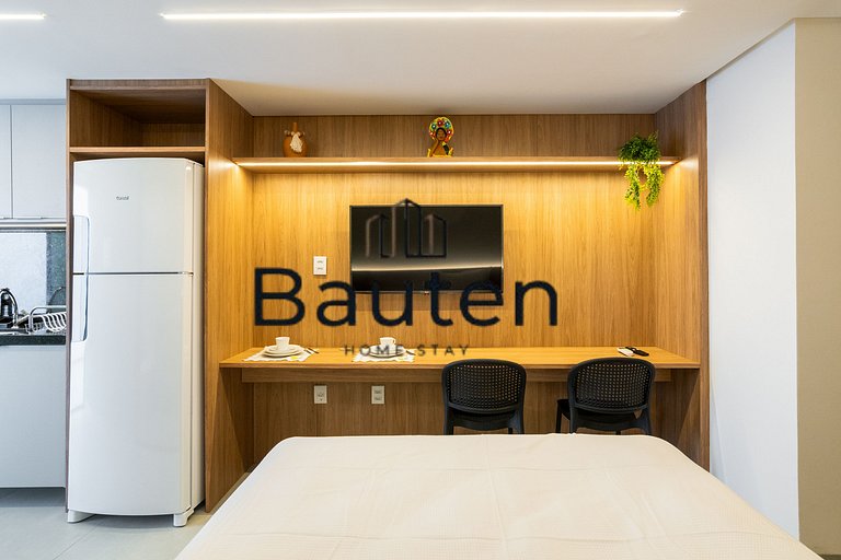 Studio Moderno | Próximo ao Shopping Pátio & Feira