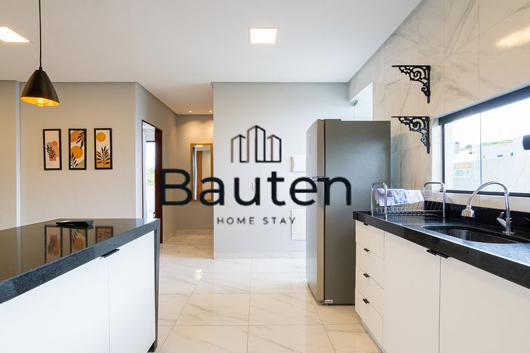 Apartamento Moderno Confortável 2 Quartos com Suíte