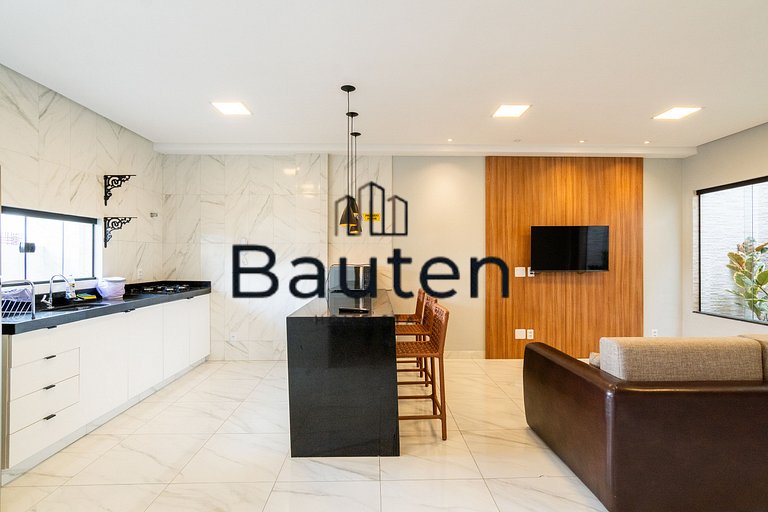 Apartamento Moderno Confortável 2 Quartos com Suíte