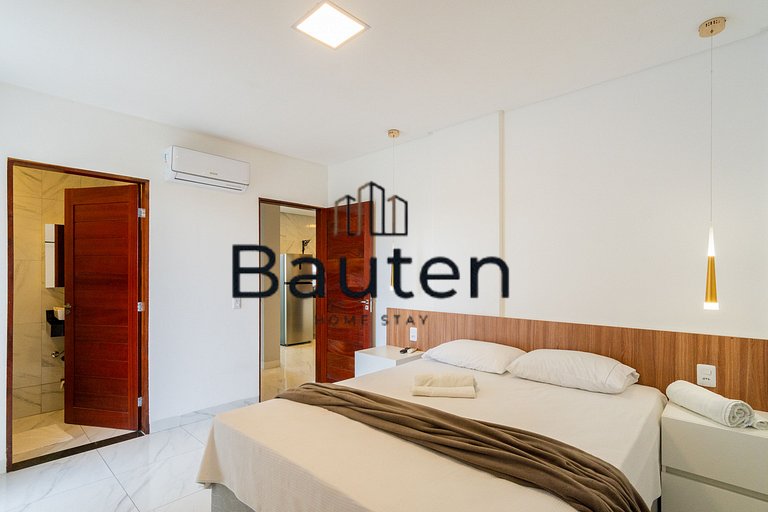Apartamento Moderno Confortável 2 Quartos com Suíte