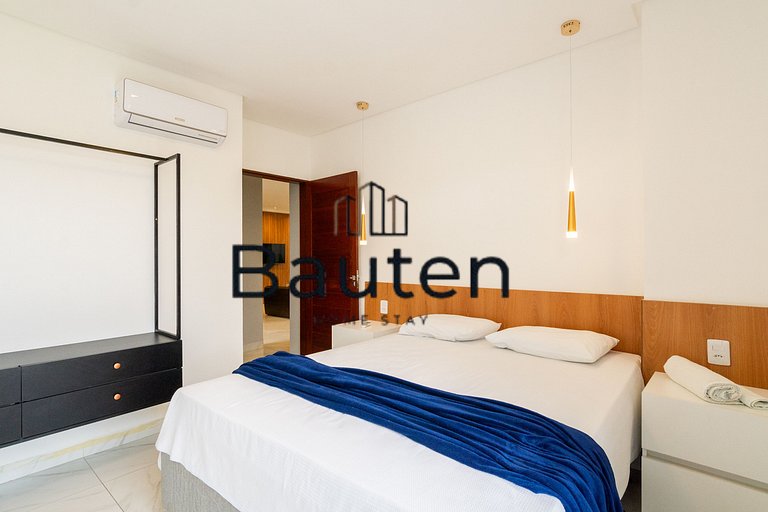 Apartamento Moderno Confortável 2 Quartos com Suíte