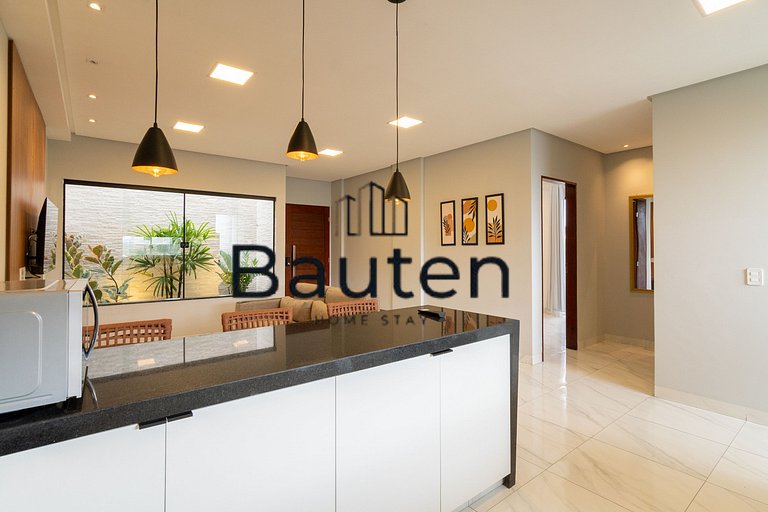 Apartamento Moderno Confortável 2 Quartos com Suíte
