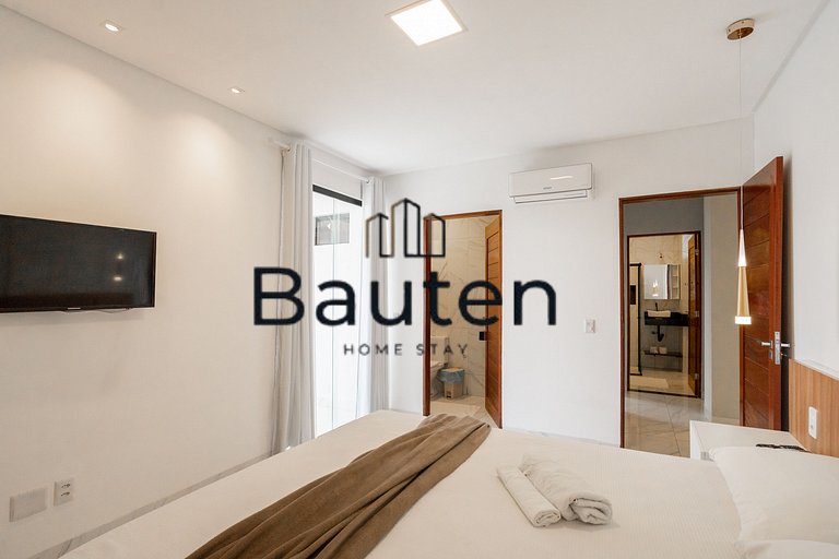 Apartamento Moderno Confortável 2 Quartos com Suíte