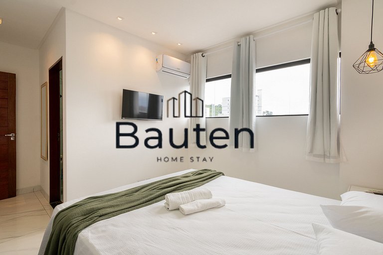Apartamento Moderno Confortável 2 Quartos com Suíte